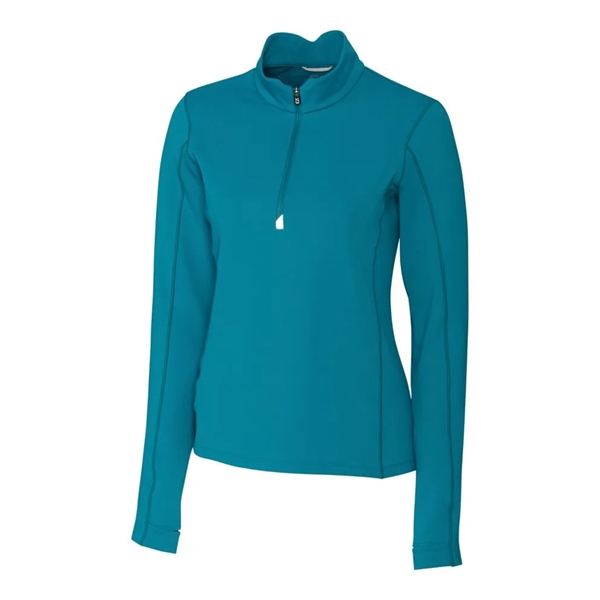 Cutter & Buck Traverse Stretch Eco Quarter Zip Womens Pul... - Cutter & Buck Traverse Stretch Eco Quarter Zip Womens Pul... - Image 12 of 20