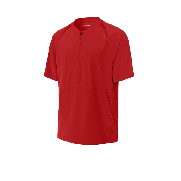 Sport-Tek Repeat 1/2-Zip Short Sleeve Jacket - Sport-Tek Repeat 1/2-Zip Short Sleeve Jacket - Image 8 of 34
