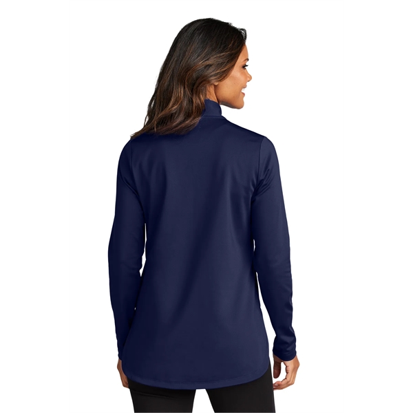 Port Authority Women's C-FREE Double Knit 1/4-Zip - Port Authority Women's C-FREE Double Knit 1/4-Zip - Image 12 of 29