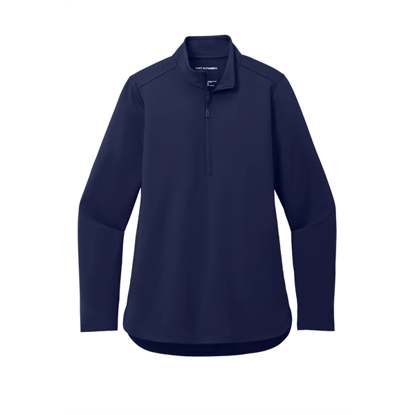 Port Authority Women's C-FREE Double Knit 1/4-Zip - Port Authority Women's C-FREE Double Knit 1/4-Zip - Image 14 of 29