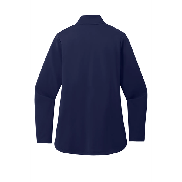 Port Authority Women's C-FREE Double Knit 1/4-Zip - Port Authority Women's C-FREE Double Knit 1/4-Zip - Image 15 of 29
