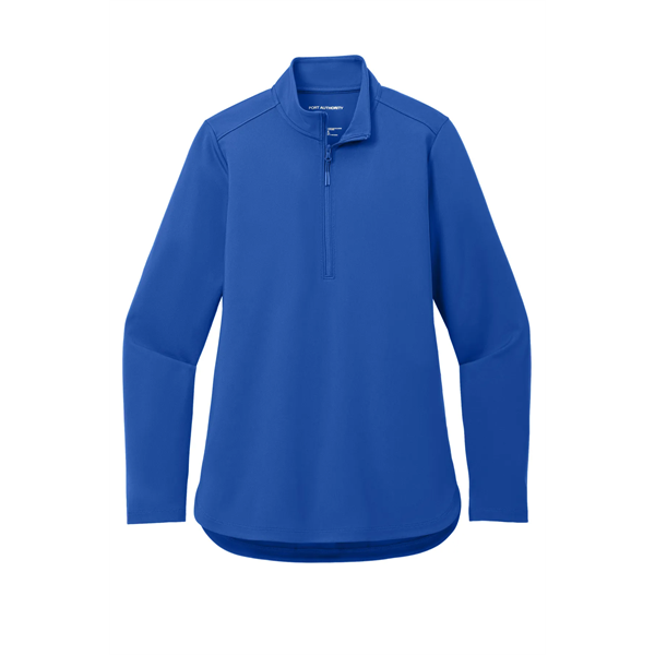 Port Authority Women's C-FREE Double Knit 1/4-Zip - Port Authority Women's C-FREE Double Knit 1/4-Zip - Image 18 of 29