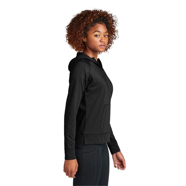 Sport-Tek Women's Sport-Wick Stretch 1/2-Zip Hoodie - Sport-Tek Women's Sport-Wick Stretch 1/2-Zip Hoodie - Image 2 of 24