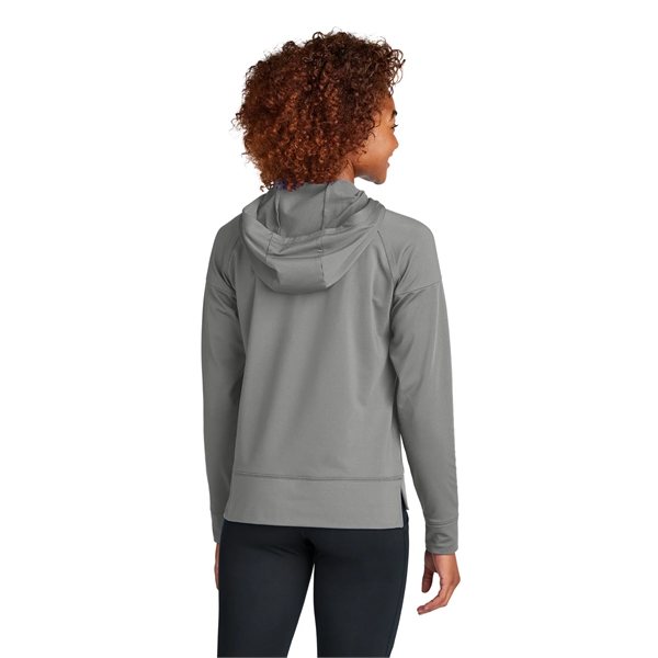 Sport-Tek Women's Sport-Wick Stretch 1/2-Zip Hoodie - Sport-Tek Women's Sport-Wick Stretch 1/2-Zip Hoodie - Image 6 of 24