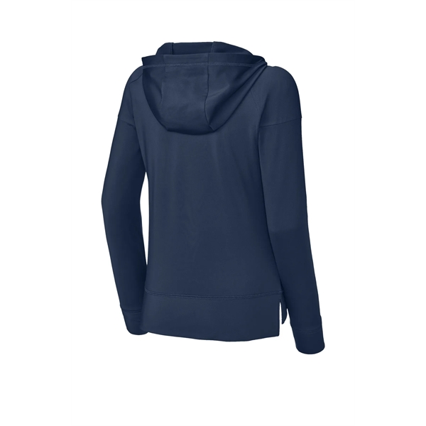 Sport-Tek Women's Sport-Wick Stretch 1/2-Zip Hoodie - Sport-Tek Women's Sport-Wick Stretch 1/2-Zip Hoodie - Image 19 of 24