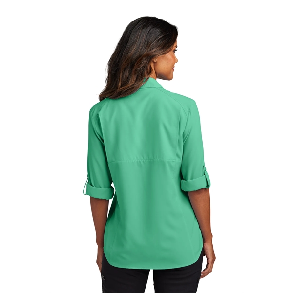 Port Authority Women's Long Sleeve UV Daybreak Shirt - Port Authority Women's Long Sleeve UV Daybreak Shirt - Image 5 of 24