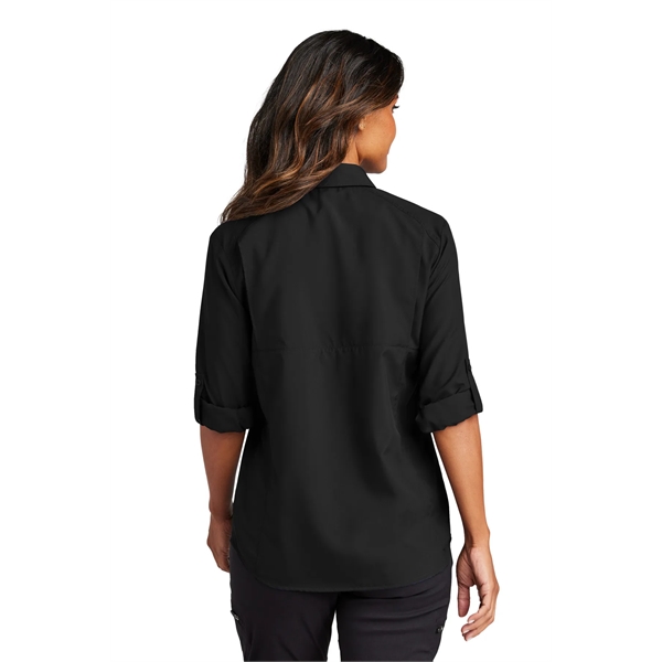 Port Authority Women's Long Sleeve UV Daybreak Shirt - Port Authority Women's Long Sleeve UV Daybreak Shirt - Image 8 of 24