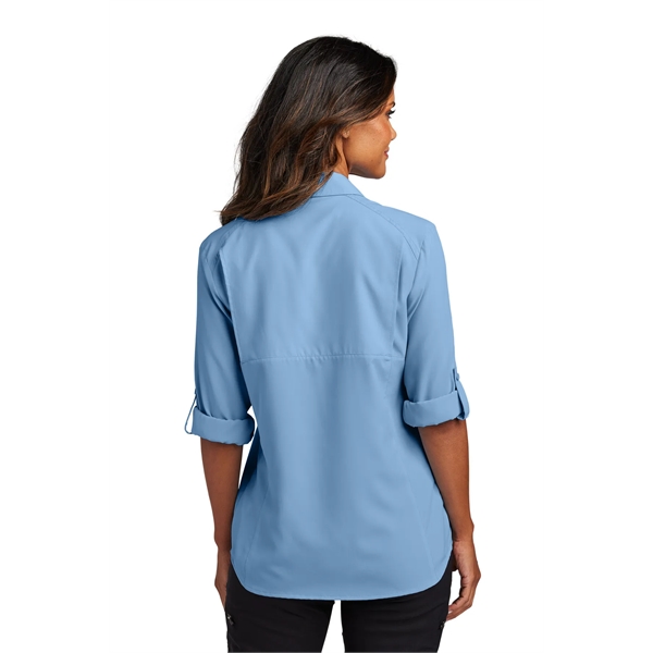 Port Authority Women's Long Sleeve UV Daybreak Shirt - Port Authority Women's Long Sleeve UV Daybreak Shirt - Image 12 of 24