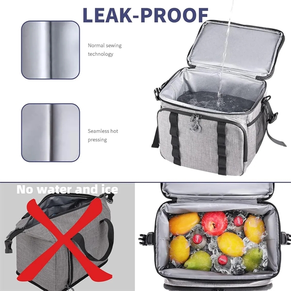 Large Double Layer Waterproof Leak Proof Cooler Backpack - Large Double Layer Waterproof Leak Proof Cooler Backpack - Image 1 of 6