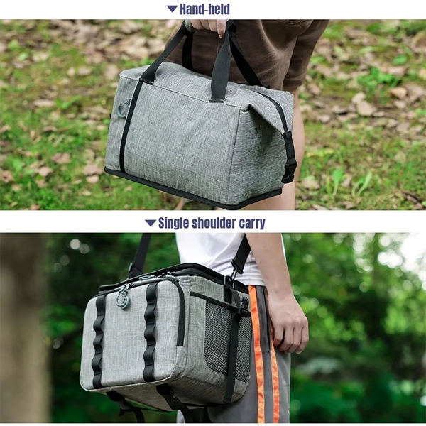 Large Double Layer Waterproof Leak Proof Cooler Backpack - Large Double Layer Waterproof Leak Proof Cooler Backpack - Image 5 of 6