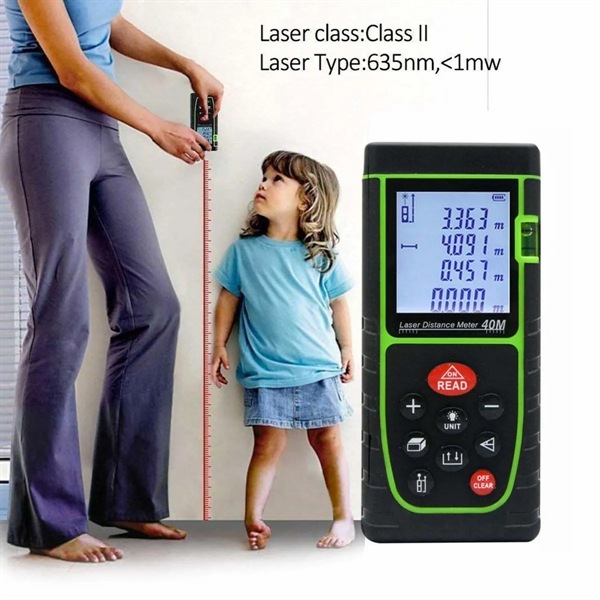 40/60/80/100M Laser Rangefinder Electronic Ruler - 40/60/80/100M Laser Rangefinder Electronic Ruler - Image 5 of 6