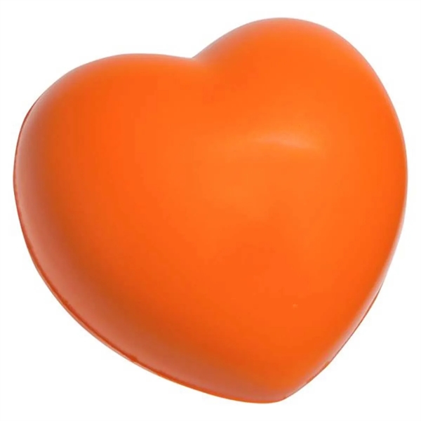 Custom Heart Shaped Polyurethane Stress Reliever - Custom Heart Shaped Polyurethane Stress Reliever - Image 7 of 8