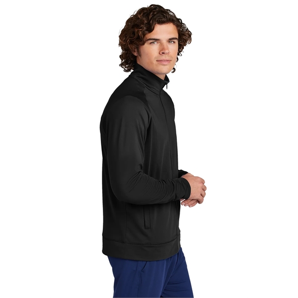 Sport-Tek Sport-Wick Stretch Full-Zip Cadet Jacket - Sport-Tek Sport-Wick Stretch Full-Zip Cadet Jacket - Image 7 of 29