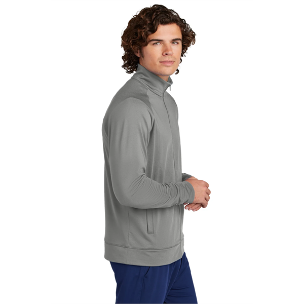 Sport-Tek Sport-Wick Stretch Full-Zip Cadet Jacket - Sport-Tek Sport-Wick Stretch Full-Zip Cadet Jacket - Image 10 of 29