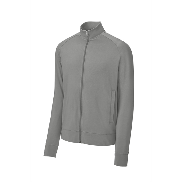 Sport-Tek Sport-Wick Stretch Full-Zip Cadet Jacket - Sport-Tek Sport-Wick Stretch Full-Zip Cadet Jacket - Image 11 of 29