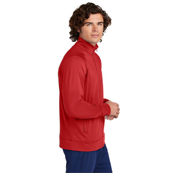 Sport-Tek Sport-Wick Stretch Full-Zip Cadet Jacket - Sport-Tek Sport-Wick Stretch Full-Zip Cadet Jacket - Image 18 of 29