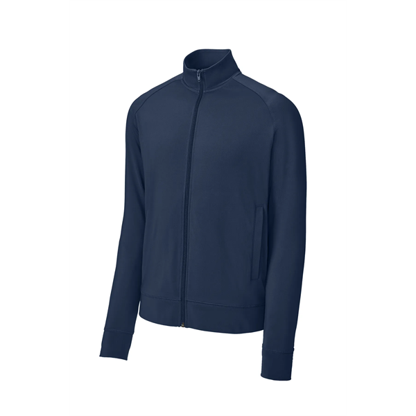 Sport-Tek Sport-Wick Stretch Full-Zip Cadet Jacket - Sport-Tek Sport-Wick Stretch Full-Zip Cadet Jacket - Image 23 of 29