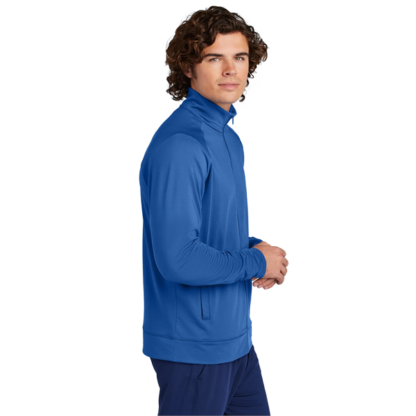 Sport-Tek Sport-Wick Stretch Full-Zip Cadet Jacket - Sport-Tek Sport-Wick Stretch Full-Zip Cadet Jacket - Image 26 of 29