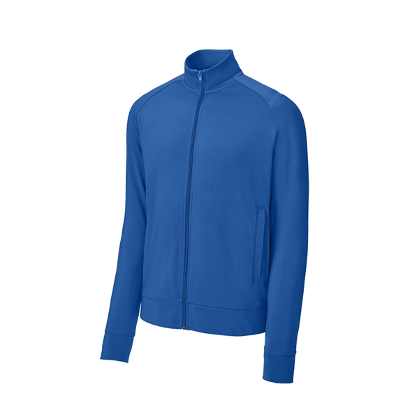 Sport-Tek Sport-Wick Stretch Full-Zip Cadet Jacket - Sport-Tek Sport-Wick Stretch Full-Zip Cadet Jacket - Image 27 of 29