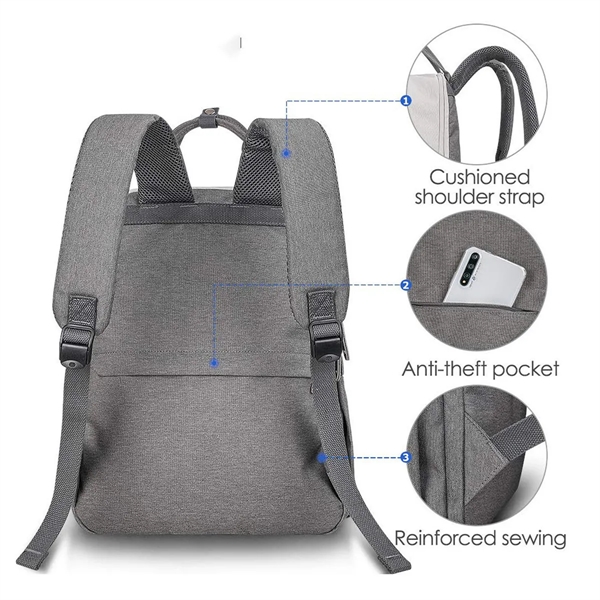 Multifunction Waterproof Travel Diaper Totes Bag Backpack - Multifunction Waterproof Travel Diaper Totes Bag Backpack - Image 3 of 6