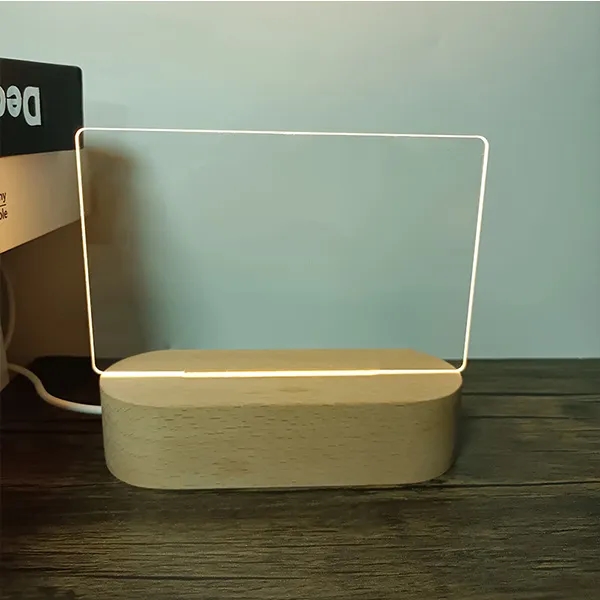 Acrylic Dry Erase Board with Light Up Stand - Acrylic Dry Erase Board with Light Up Stand - Image 2 of 4