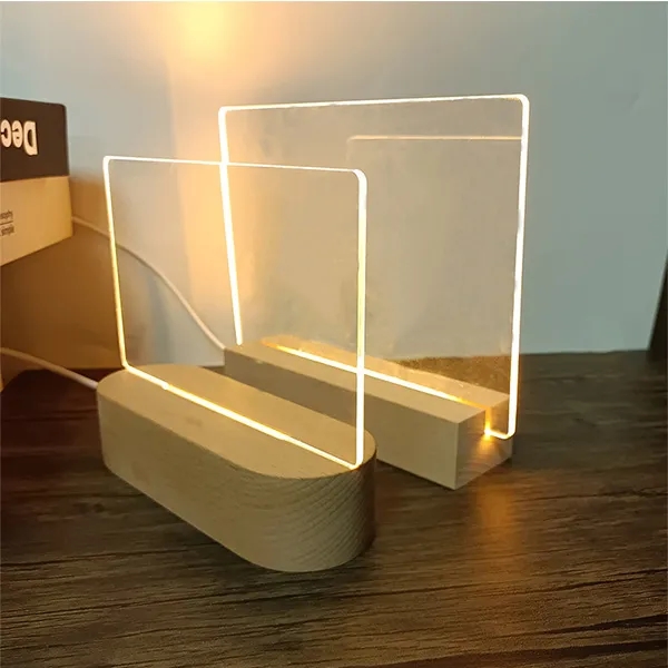 Acrylic Dry Erase Board with Light Up Stand - Acrylic Dry Erase Board with Light Up Stand - Image 1 of 4