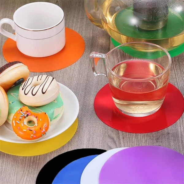 Silicone Round Jar Opener Coaster - Silicone Round Jar Opener Coaster - Image 1 of 2
