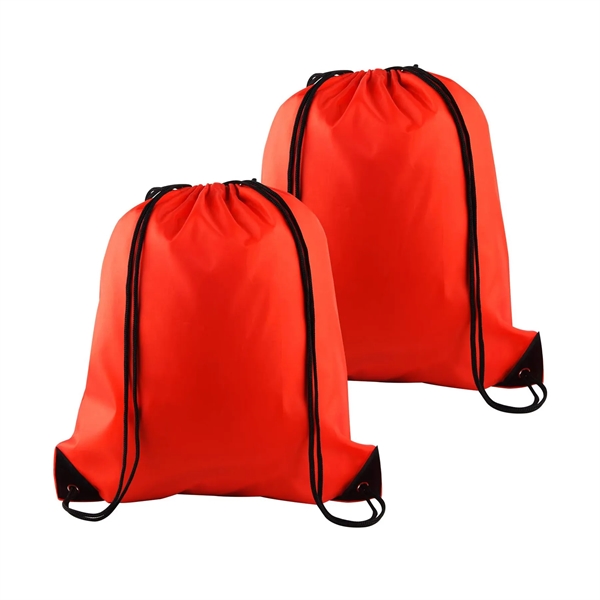 420D Polyester Drawstring Backpack Bag - 420D Polyester Drawstring Backpack Bag - Image 14 of 14