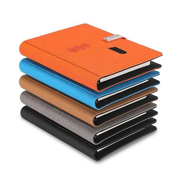Wireless Charging Notebook With Power Bank & U disk - Wireless Charging Notebook With Power Bank & U disk - Image 4 of 5