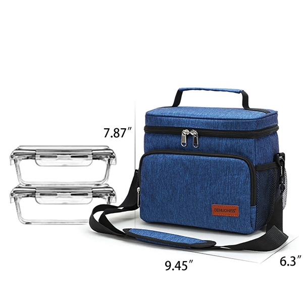 In Stock Leakproof Reusable Insulated Lunch Cooler Tote Bag - In Stock Leakproof Reusable Insulated Lunch Cooler Tote Bag - Image 2 of 4