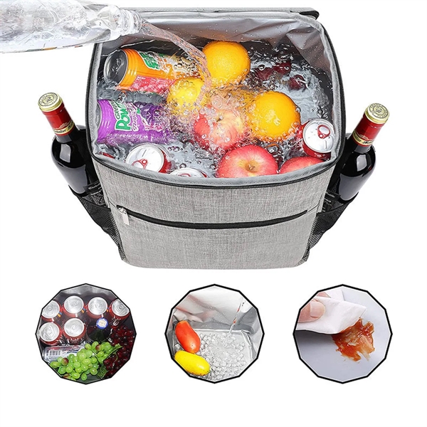 Cooler Lunch Backpack Tote Bag - Cooler Lunch Backpack Tote Bag - Image 2 of 4