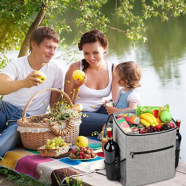 Cooler Lunch Backpack Tote Bag - Cooler Lunch Backpack Tote Bag - Image 3 of 4