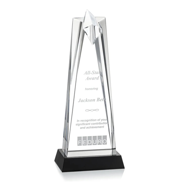 Rosina Star Award on Base - Clear - Rosina Star Award on Base - Clear - Image 6 of 7