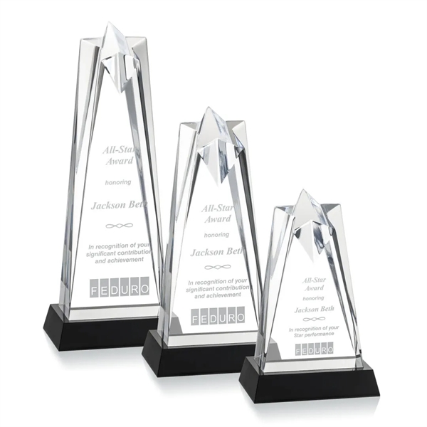 Rosina Star Award on Base - Clear - Rosina Star Award on Base - Clear - Image 0 of 7