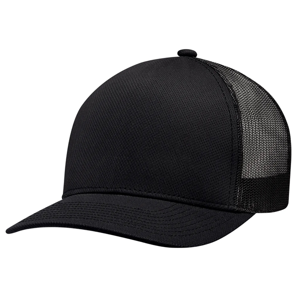 Solo - 5 Panel Constructed Pro-Round (Mesh Back) - Solo - 5 Panel Constructed Pro-Round (Mesh Back) - Image 2 of 16