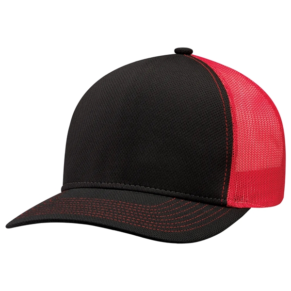 Solo - 5 Panel Constructed Pro-Round (Mesh Back) - Solo - 5 Panel Constructed Pro-Round (Mesh Back) - Image 1 of 16