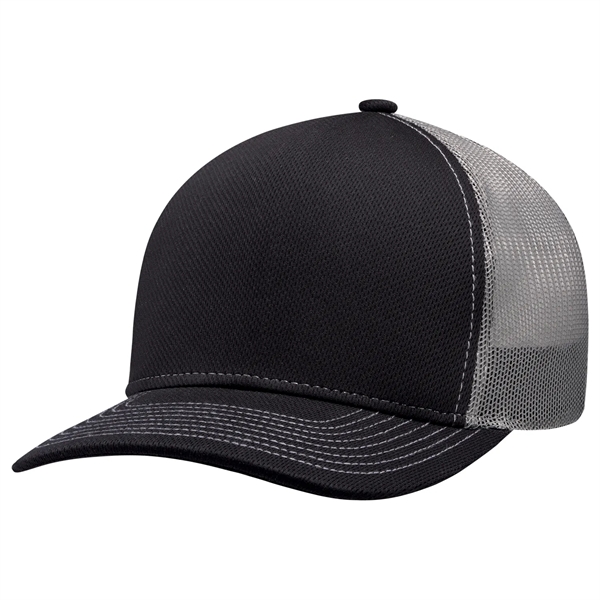 Solo - 5 Panel Constructed Pro-Round (Mesh Back) - Solo - 5 Panel Constructed Pro-Round (Mesh Back) - Image 3 of 16