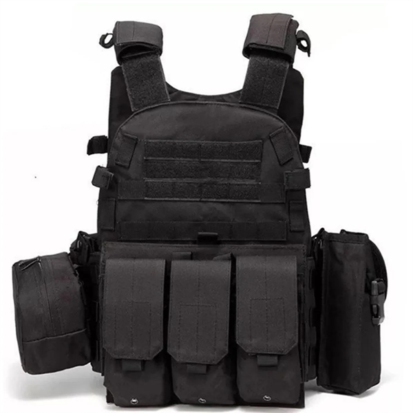Tactical Men Adjustable Airsoft Vest - Tactical Men Adjustable Airsoft Vest - Image 0 of 5