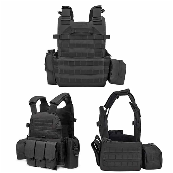 Tactical Men Adjustable Airsoft Vest - Tactical Men Adjustable Airsoft Vest - Image 1 of 5