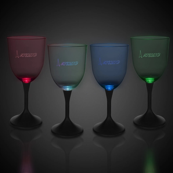 10 oz. Lighted LED Wine Glass - 10 oz. Lighted LED Wine Glass - Image 4 of 4