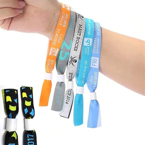 Disposable Ribbon Wristband - Disposable Ribbon Wristband - Image 1 of 1