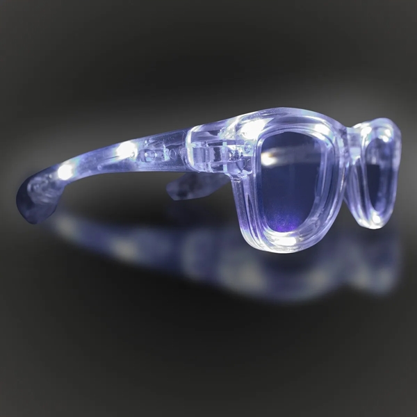LED Classic Retro Sunglasses with Sound Option - LED Classic Retro Sunglasses with Sound Option - Image 7 of 10