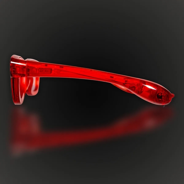 LED Classic Retro Sunglasses with Sound Option - LED Classic Retro Sunglasses with Sound Option - Image 8 of 10