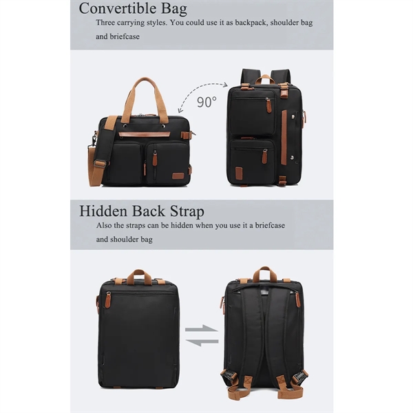 Multifunctional Laptop Bag - Multifunctional Laptop Bag - Image 2 of 4