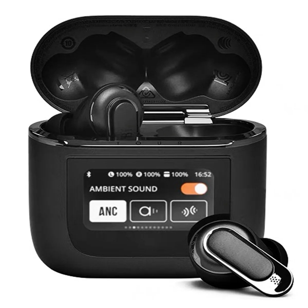 Touch Screen Visible Bluetooth 5.0 True Wireless Earbuds - Touch Screen Visible Bluetooth 5.0 True Wireless Earbuds - Image 0 of 4