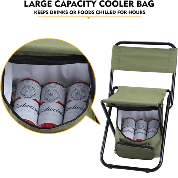 Fishing Chair with Cooler Bag - Fishing Chair with Cooler Bag - Image 4 of 5