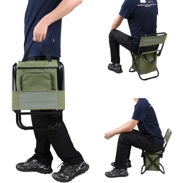 Fishing Chair with Cooler Bag - Fishing Chair with Cooler Bag - Image 5 of 5