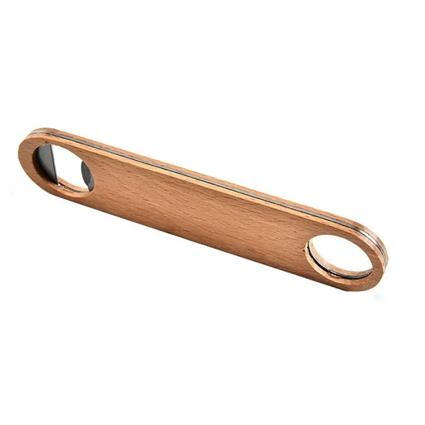 Wooden Beer Bottle Opener - Wooden Beer Bottle Opener - Image 2 of 6
