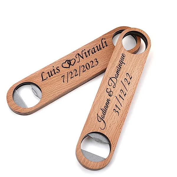 Wooden Beer Bottle Opener - Wooden Beer Bottle Opener - Image 0 of 6