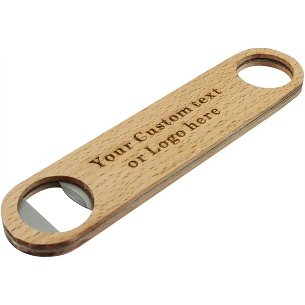 Wooden Beer Bottle Opener - Wooden Beer Bottle Opener - Image 3 of 6